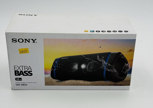 Sony SRS-XB33 – EXTRA BASS Bluetooth Speaker | IP67 Waterproof