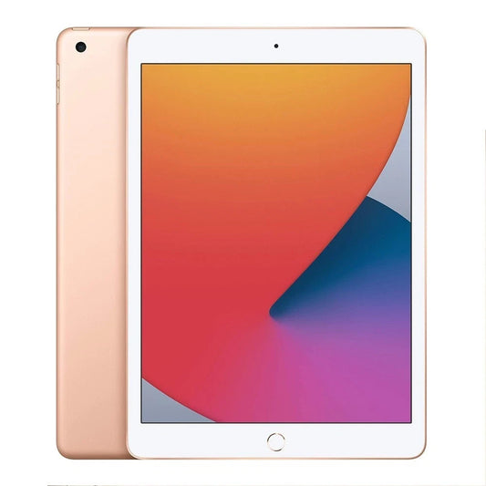 Apple iPad 10.2" 8th Gen (2020) Wi-Fi + 4G Unlock - Gold- 32GB - 1 YEAR WARRANTY