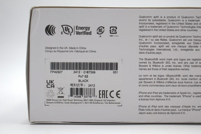 Bowers & Wilkins PX7 S2 On-Ear Noise Cancelling Wireless Headphones Case | Black