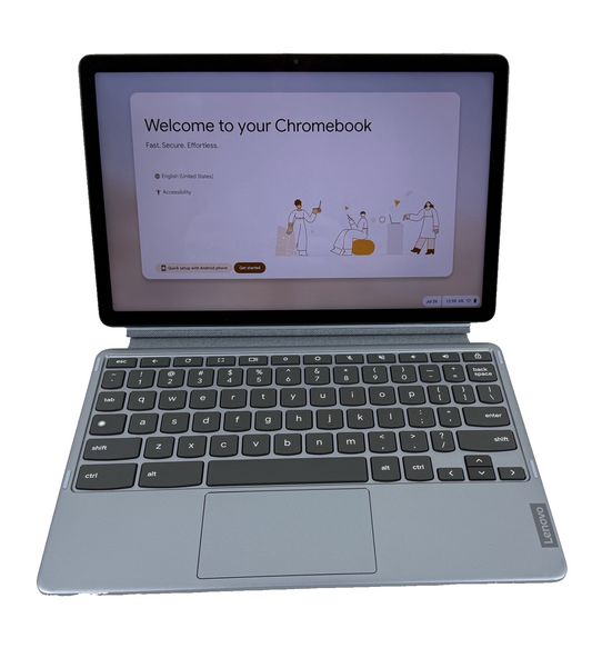 Lenovo IdeaPad Duet 3 Chromebook 11" 2K Touch Snapdragon 128GB Misty Blue WTY