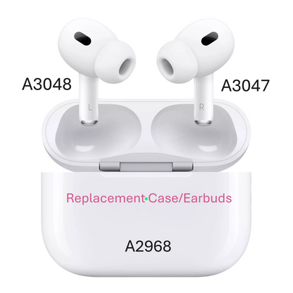 Genuine Apple AirPods Pro 2 USB-C  Replacement Part – Left /Right or Case