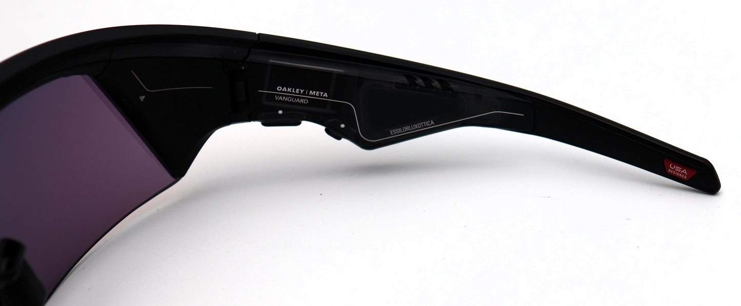 Oakley Meta Vanguard Prizm Road Lenses  Black Frame AI Glasses Sunglasses SEALED